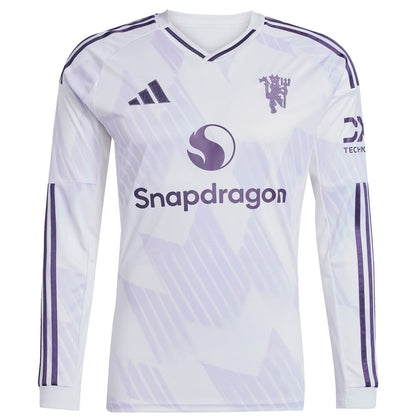 Jersey 2025/26 Manchester United Visitante Manga larga Versión Fan