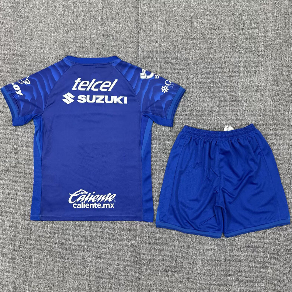 Jersey 2025/26 Pumas UNAM Visitante Manga corta Niño