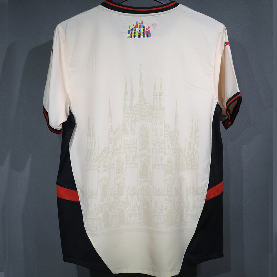 jersey 2025/26 ac milan especial manga corta versión jugador