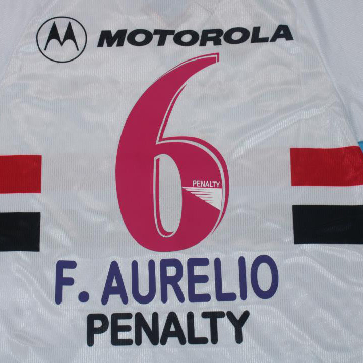 jersey 1999 sao paulo local manga corta versión fan retro