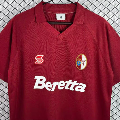 Jersey 1992/1993 Torino Local Manga corta Versión Fan Retro