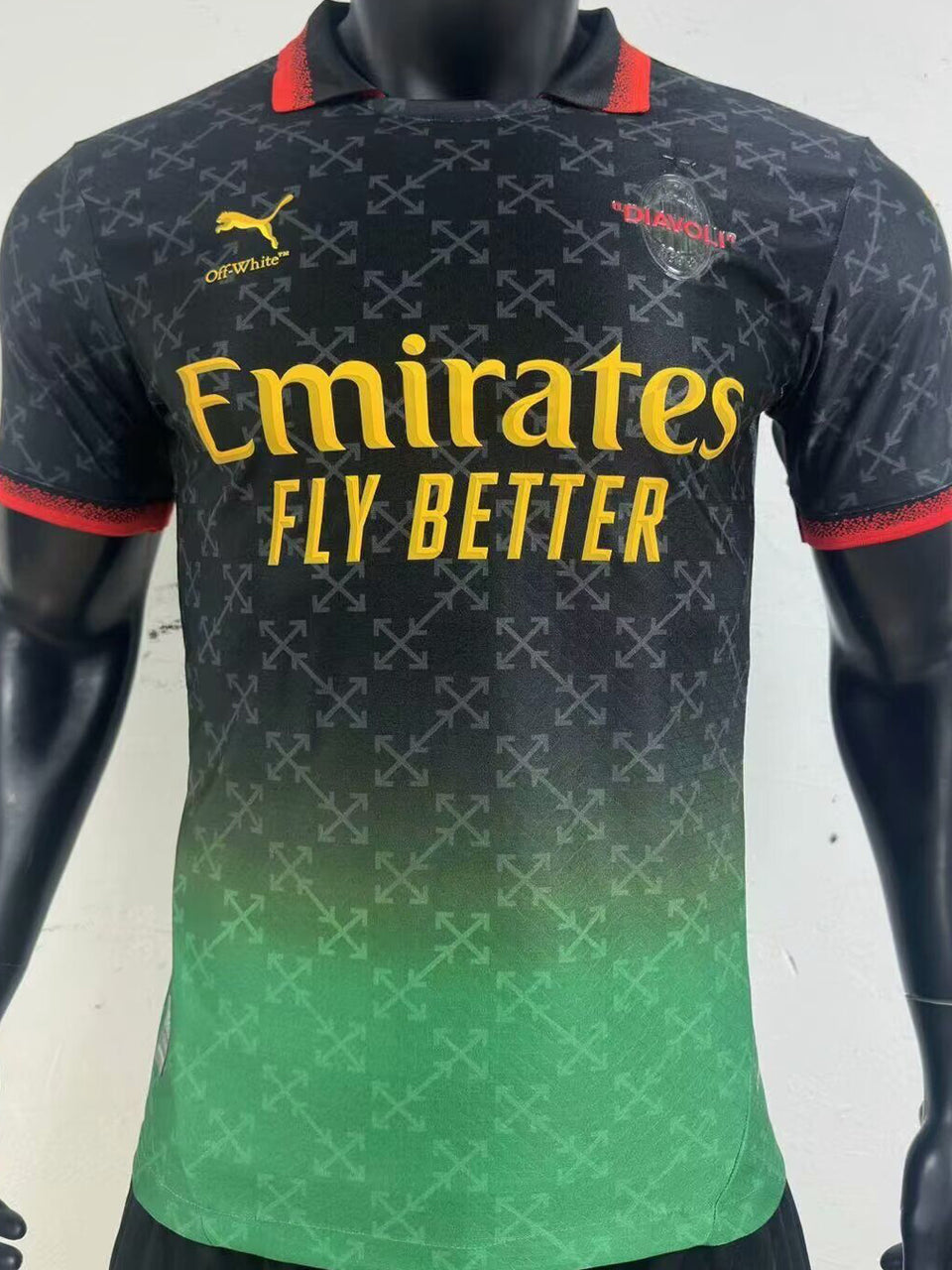 Jersey 2024/25 AC Milan Especial Manga corta Versión Jugador