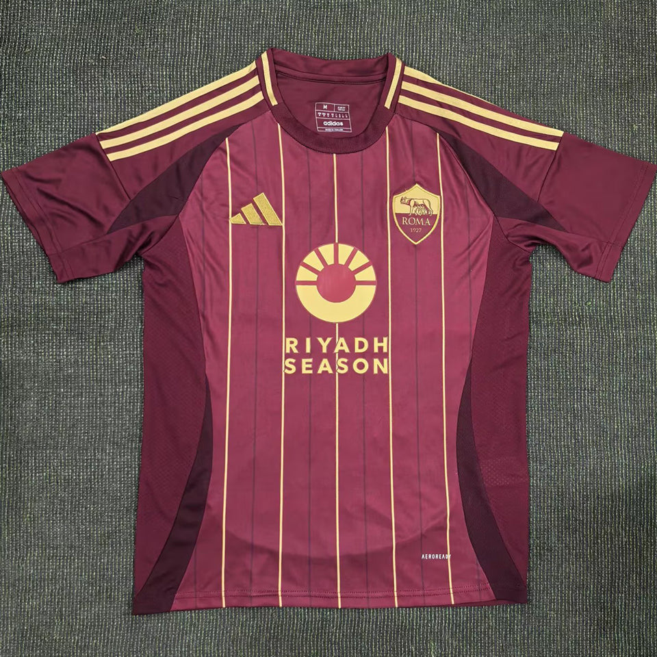jersey 2024/25 roma local manga corta versión fan