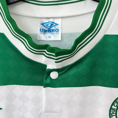 Jersey 1987/88 Celtic Local Manga corta Versión Fan Retro