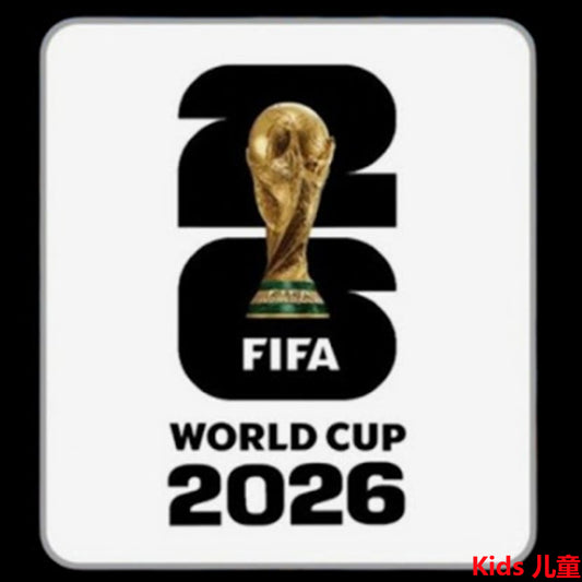 2026 Rubber Kids FIFA WORLD CUP Parches/Letras