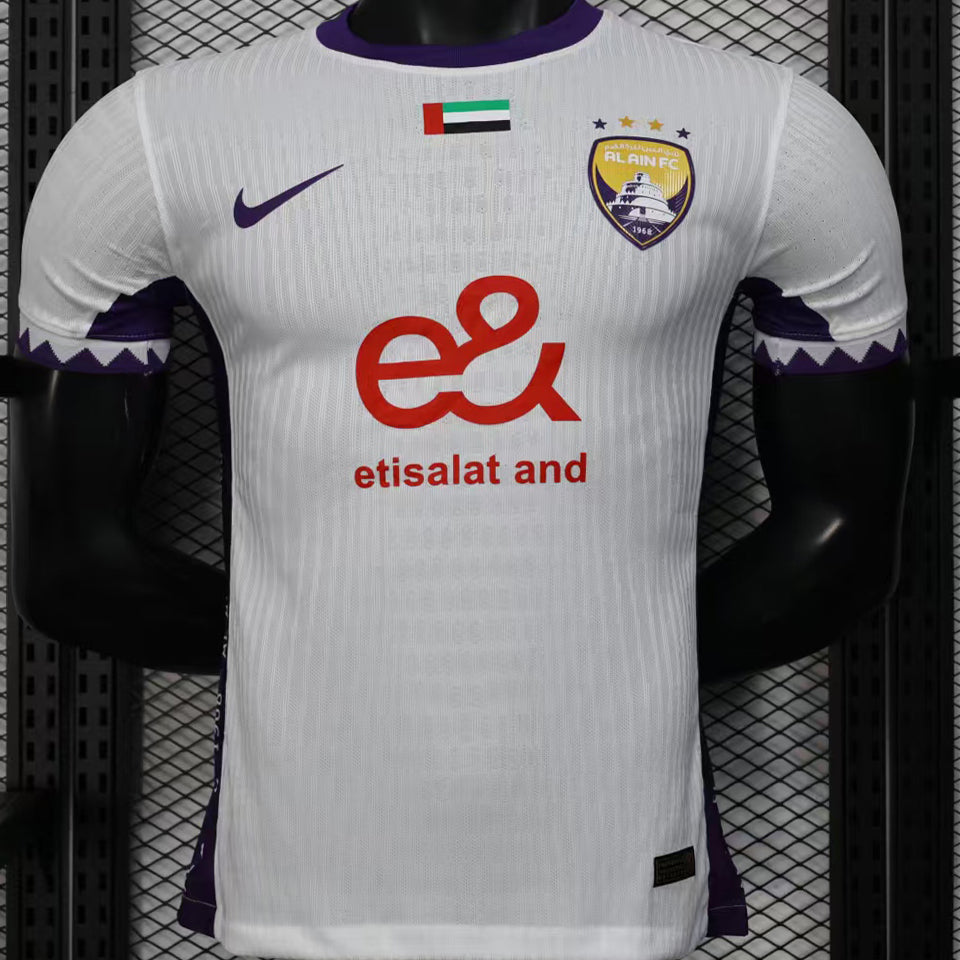 Jersey 2025/26 AL AIN FC Visitante Manga corta Versión Jugador