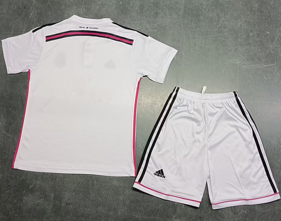 Jersey 2014/15 Real Madrid Local Manga corta Niño Retro