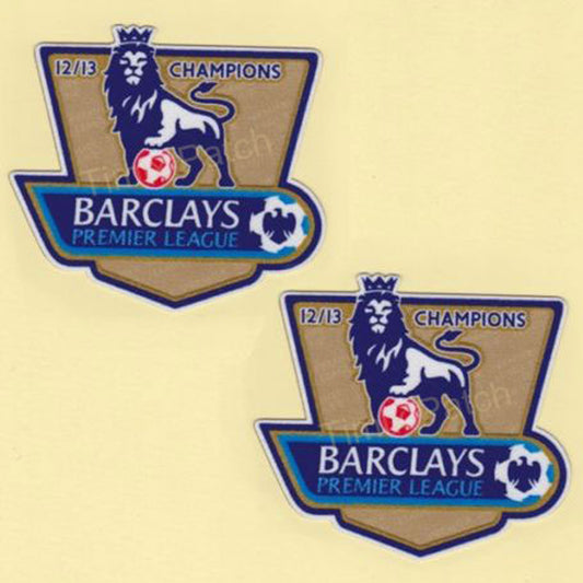 1777 12 13 Champions Barclays Premier Parches/Letras