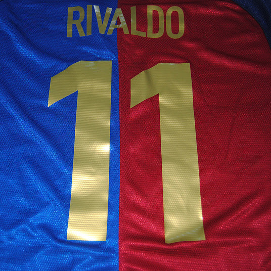 Jersey 1998/99 Barcelona Especial Manga larga Versión Fan Retro