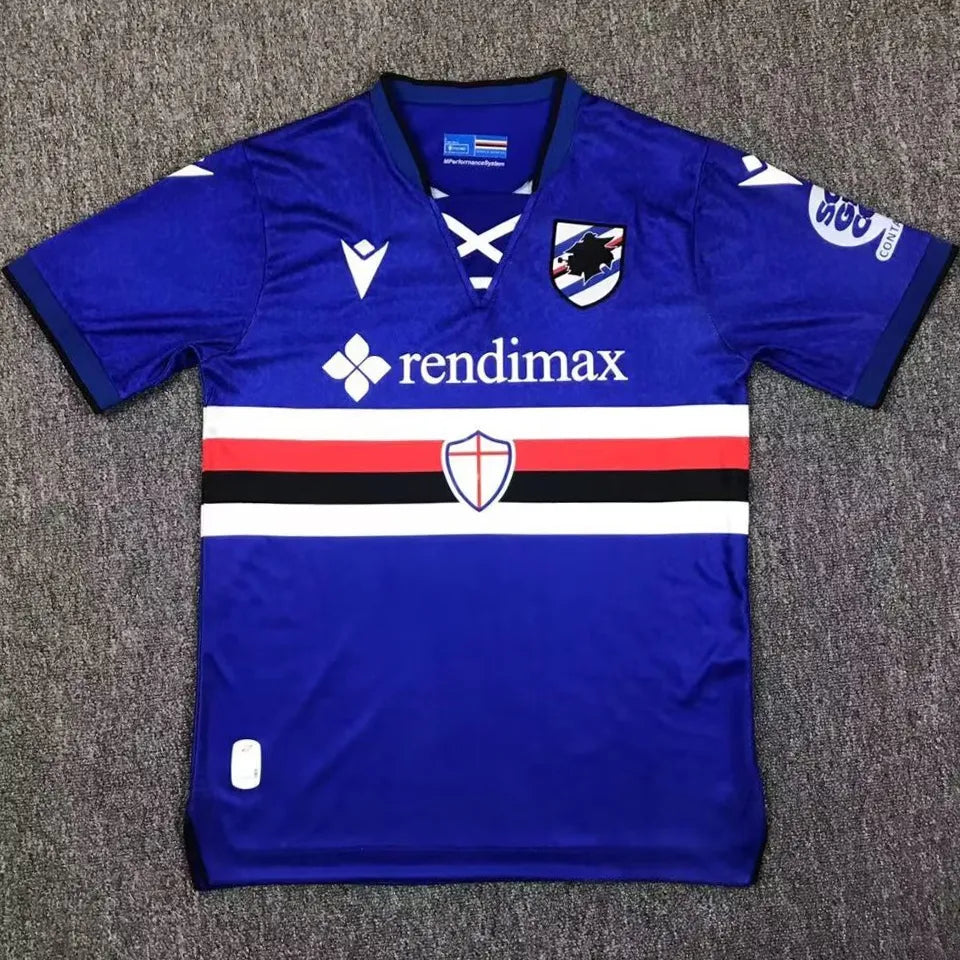 Jersey 2024/25 Sampdoria Local Manga corta Versión Fan