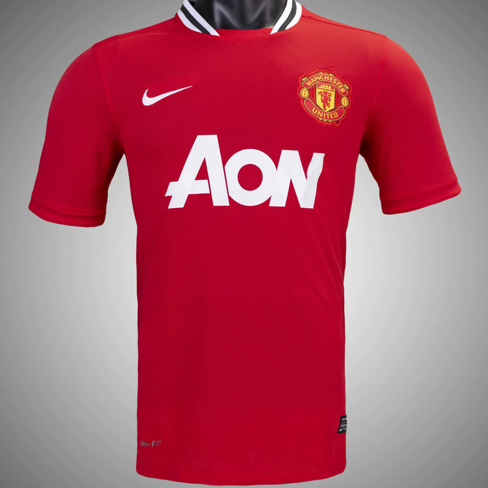 jersey 2011/12 manchester united local manga corta versión fan retro