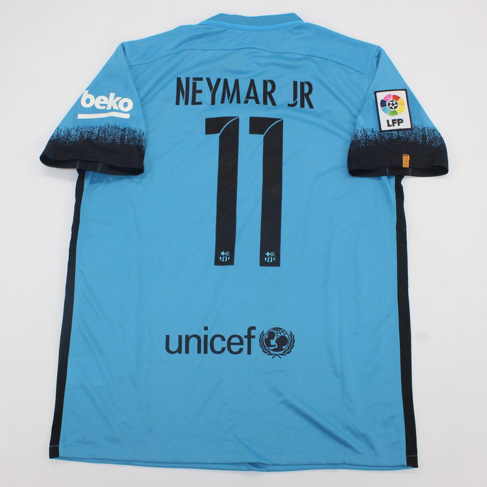 Jersey 2015/16 Barcelona Tercero Manga corta Versión Fan Retro