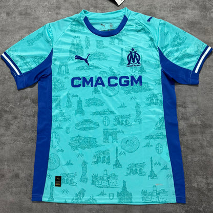 Jersey 2025/26 Marsella Especial Manga corta Versión Fan