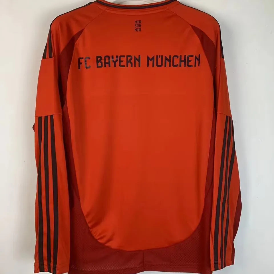 Jersey 2024/25 Bayern Munich Local Manga larga Versión Fan