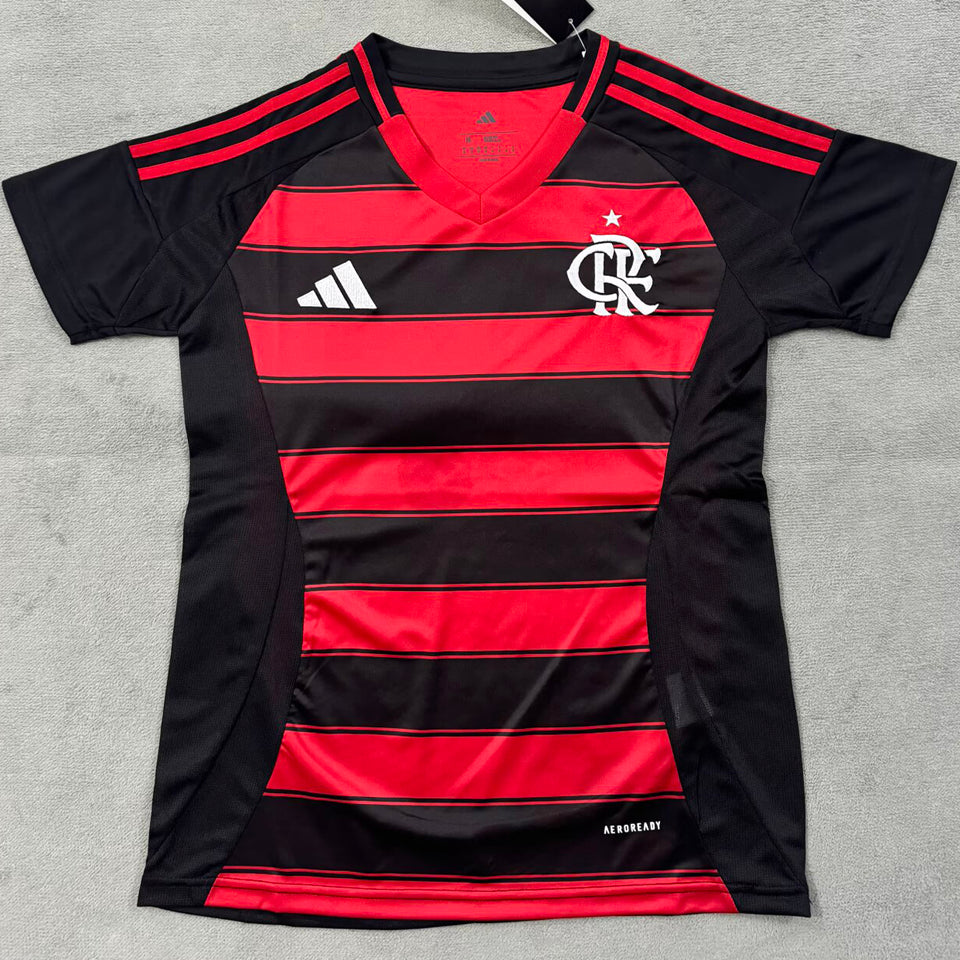 jersey 2025/26 flamengo local manga corta mujer
