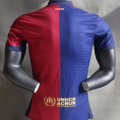 Jersey 2024/25 Barcelona Local Manga corta Versión Jugador