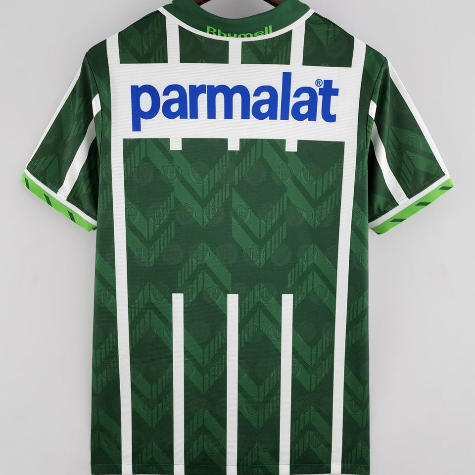 jersey 1996 palmeiras local manga corta versión fan retro