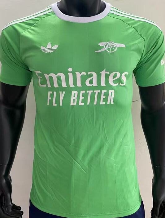 Jersey 2025/26 Arsenal Portero Manga corta Versión Jugador