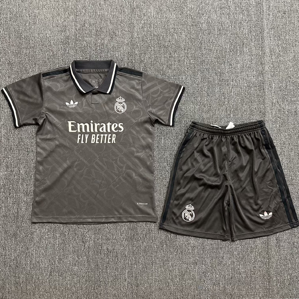 jersey 2024/25 real madrid tercero manga corta niño