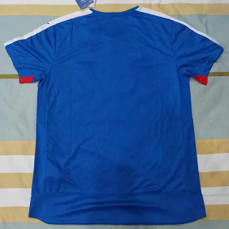 Jersey 2015/16 Rangers Local Manga corta Versión Fan Retro