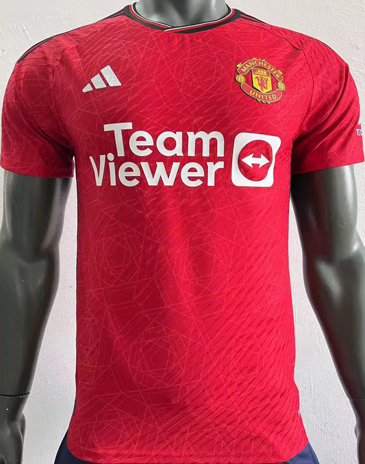 Jersey 2023/24 Manchester United Local Manga corta Versión Jugador
