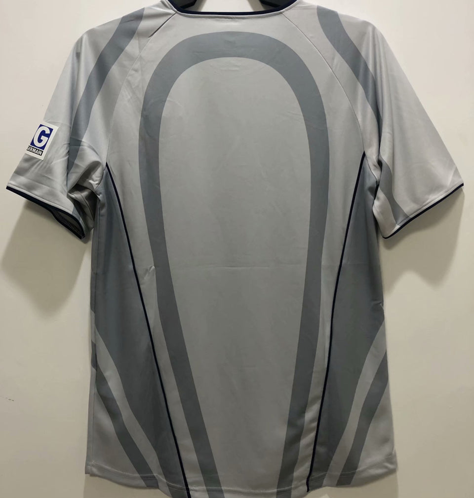 jersey 2001/2002 psg tercero manga corta versión fan retro