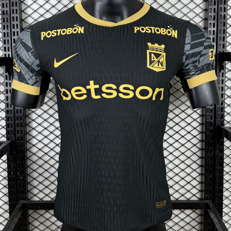 Jersey 2025/26 Atletico Nacional Visitante Manga corta Versión Jugador