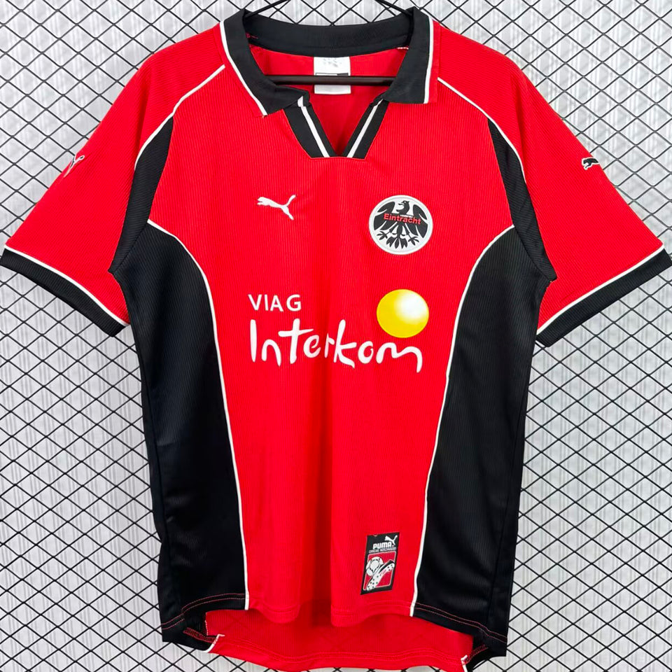jersey 1998/2000 frankfurt local manga corta versión fan retro