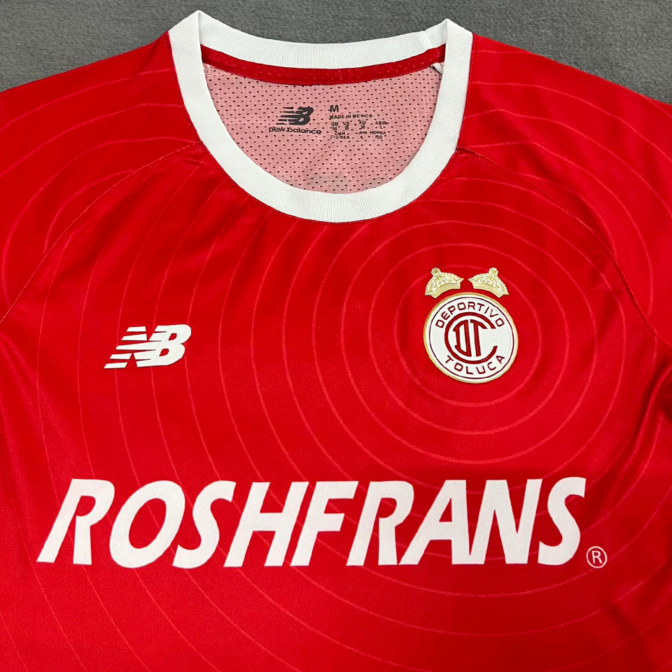jersey 2026/27 deportivo toluca especial manga corta mujer