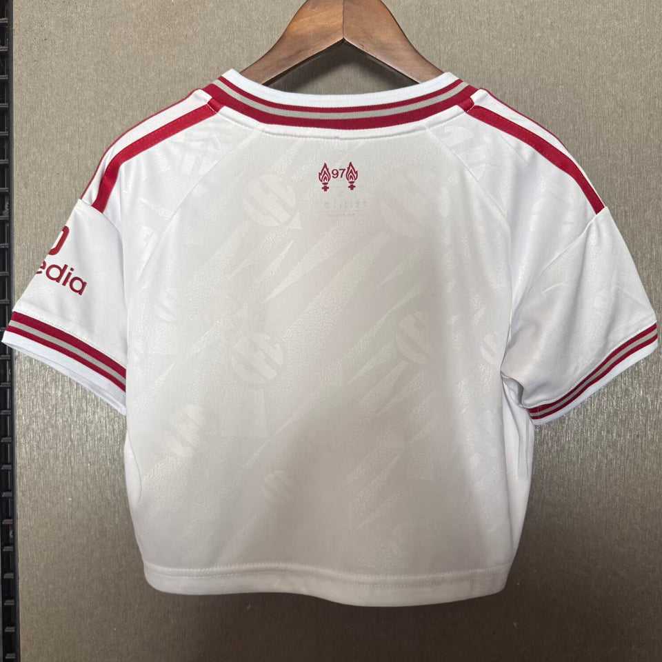 jersey 2026/27 liverpool visitante manga corta mujer