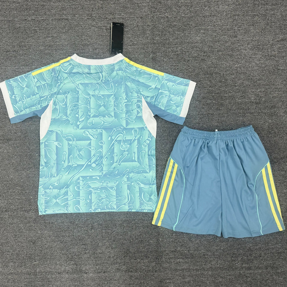 jersey 2025/26 juventus visitante manga corta niño