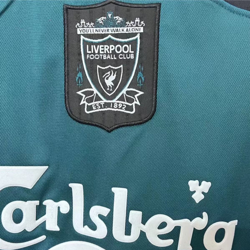 jersey 1996/1997 liverpool especial manga larga versión fan retro