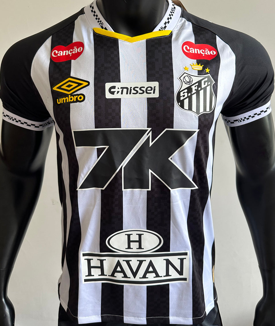 jersey 2025/26 santos visitante manga corta versión jugador