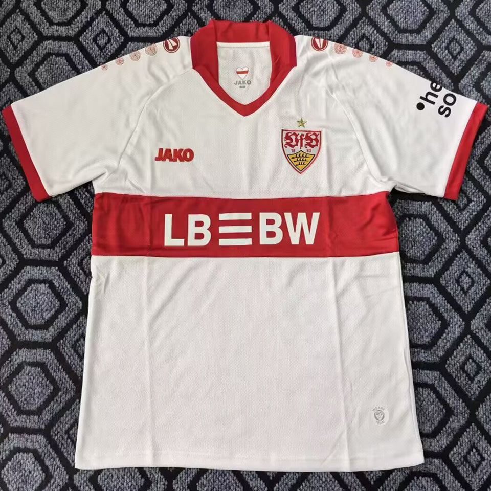 jersey 2025/26 vfb stuttgart local manga corta versión fan