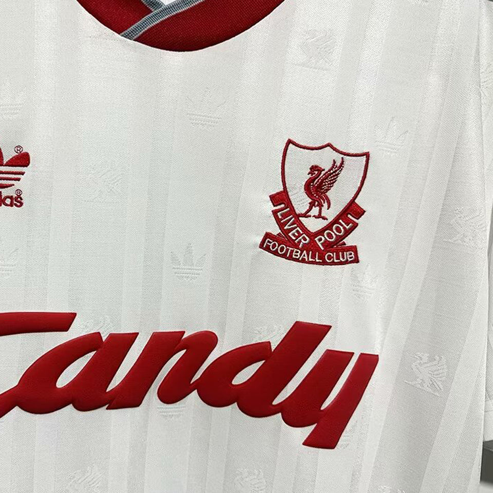 jersey 1988/89 liverpool tercero manga corta versión fan retro