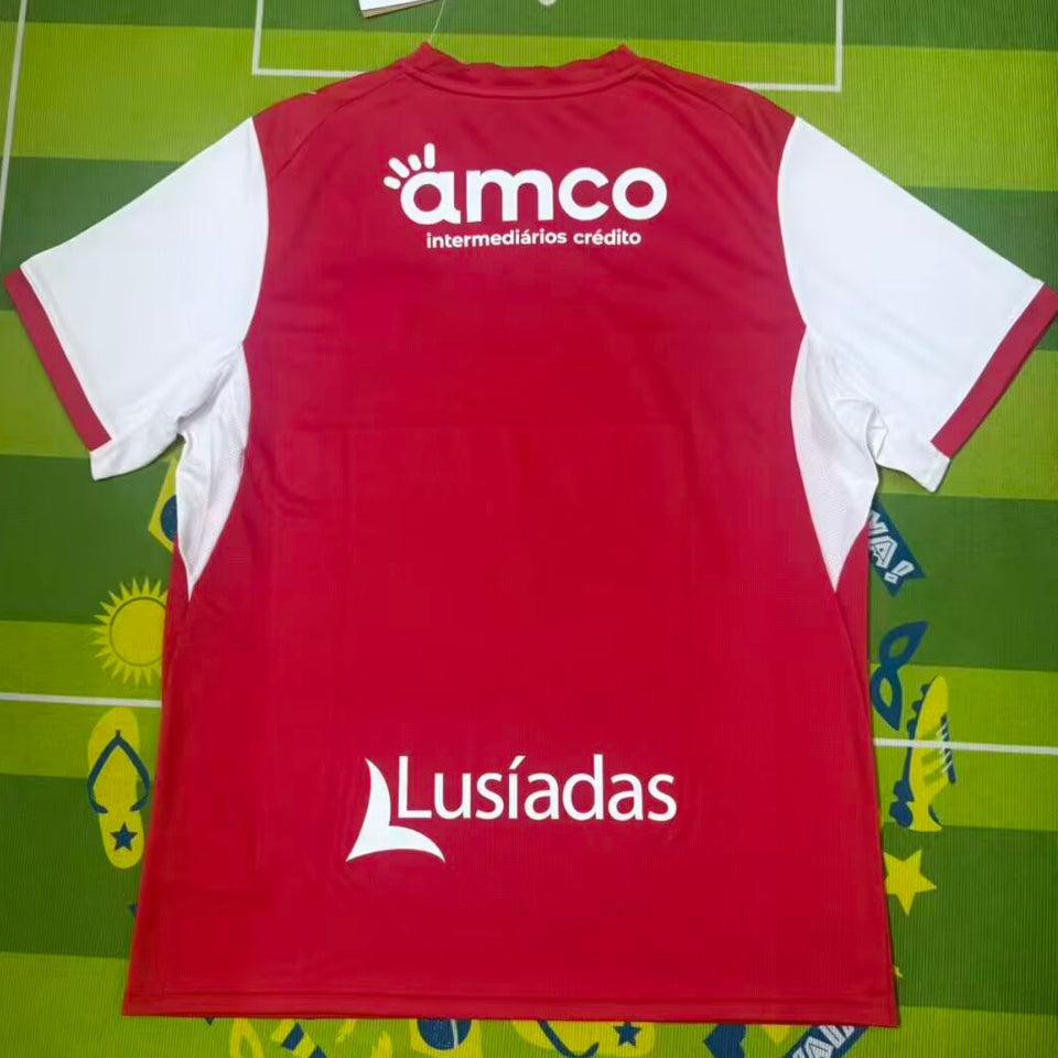jersey 2026/27 sporting braga local manga corta versión fan