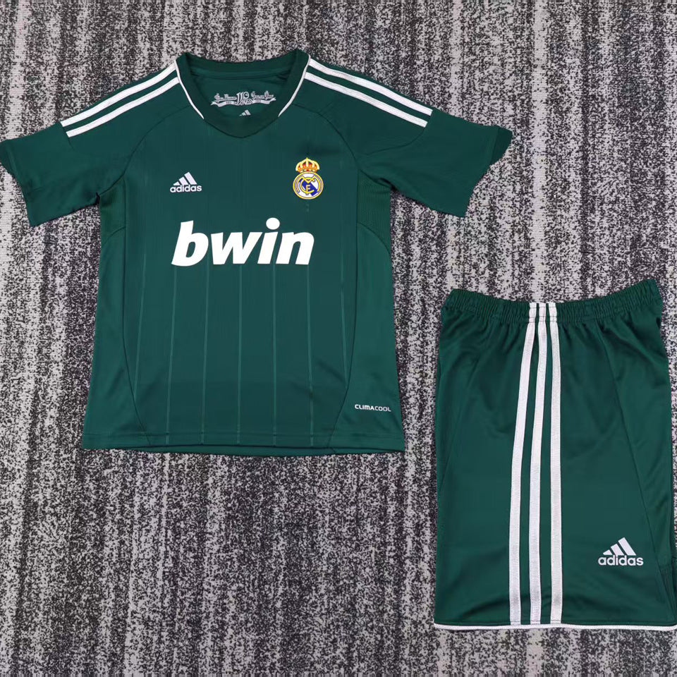 jersey 2012/13 real madrid tercero manga corta niño retro