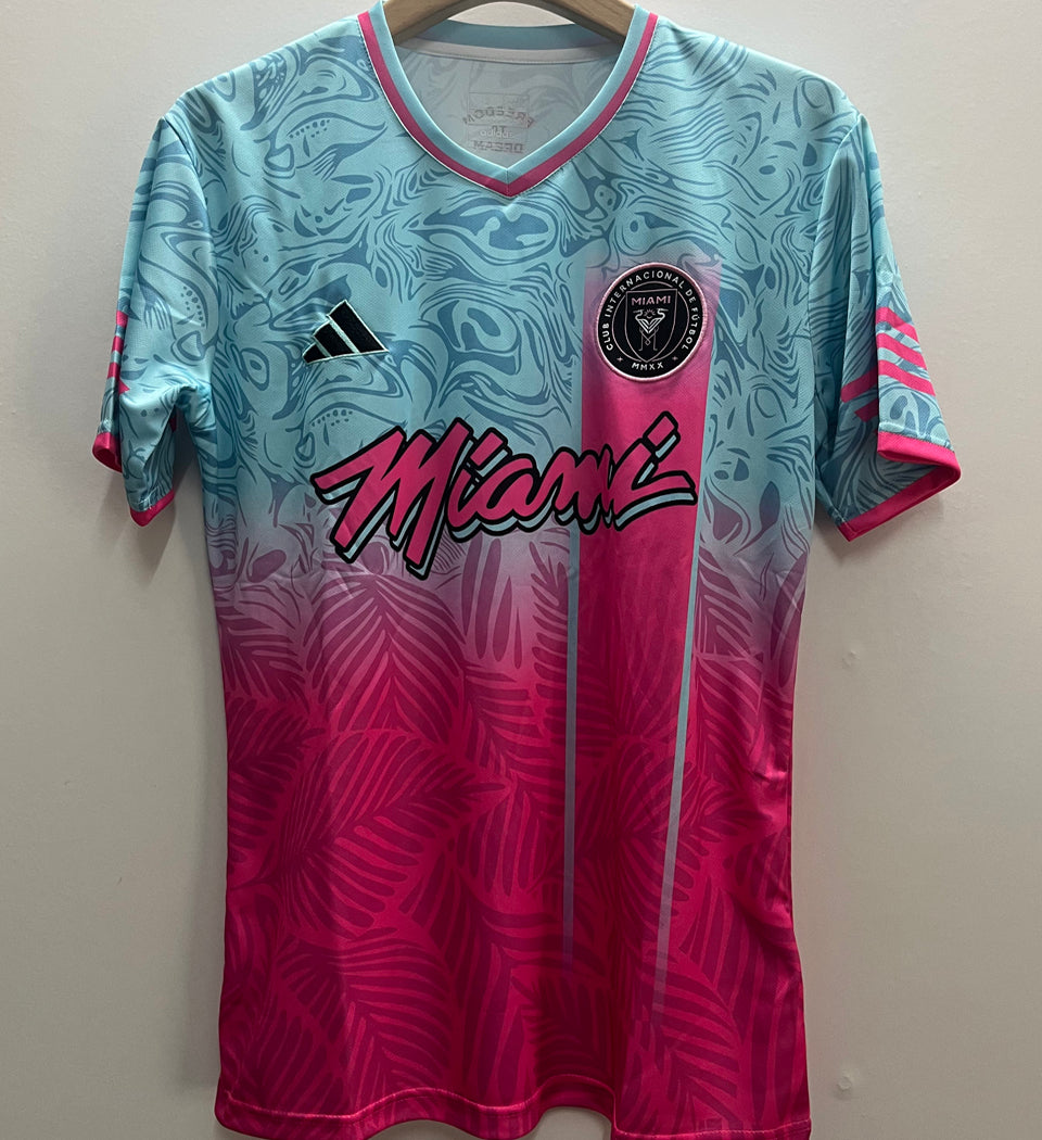 jersey 2024/25 inter miami especial manga corta versión fan