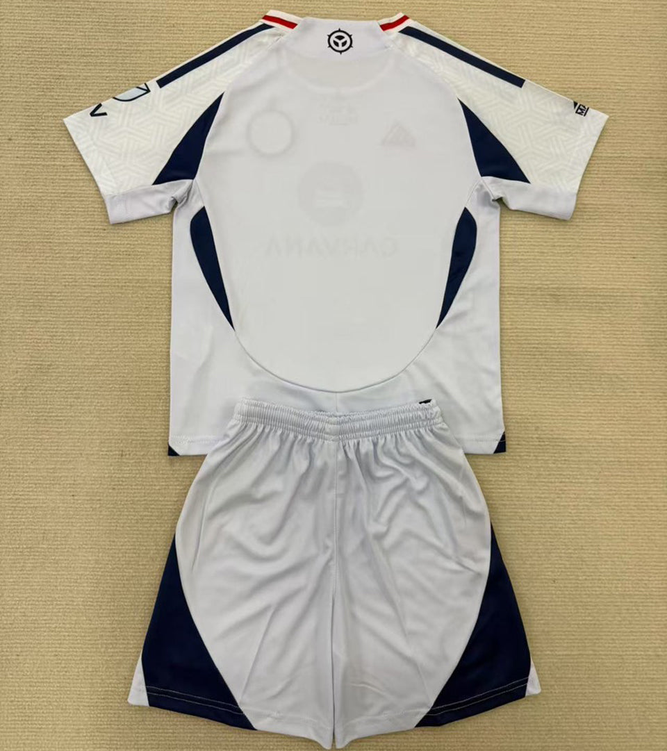Jersey 2025/26 Chicago Fire Visitante Manga corta Niño
