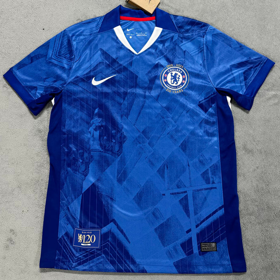 jersey 2025/26 chelsea local manga corta versión fan