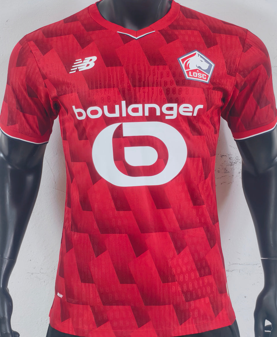 jersey 2025/26 lille local manga corta versión jugador