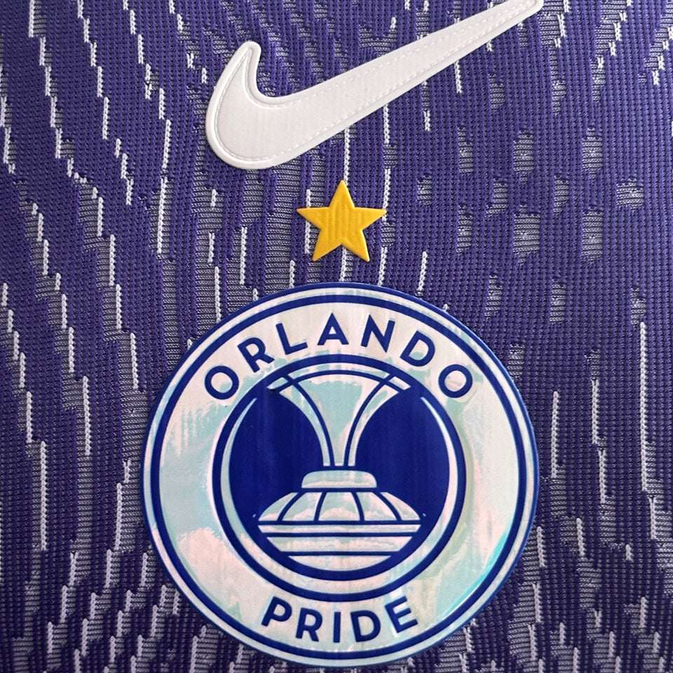 Jersey 2025/26 Orlando Pride Especial Manga corta Versión Jugador