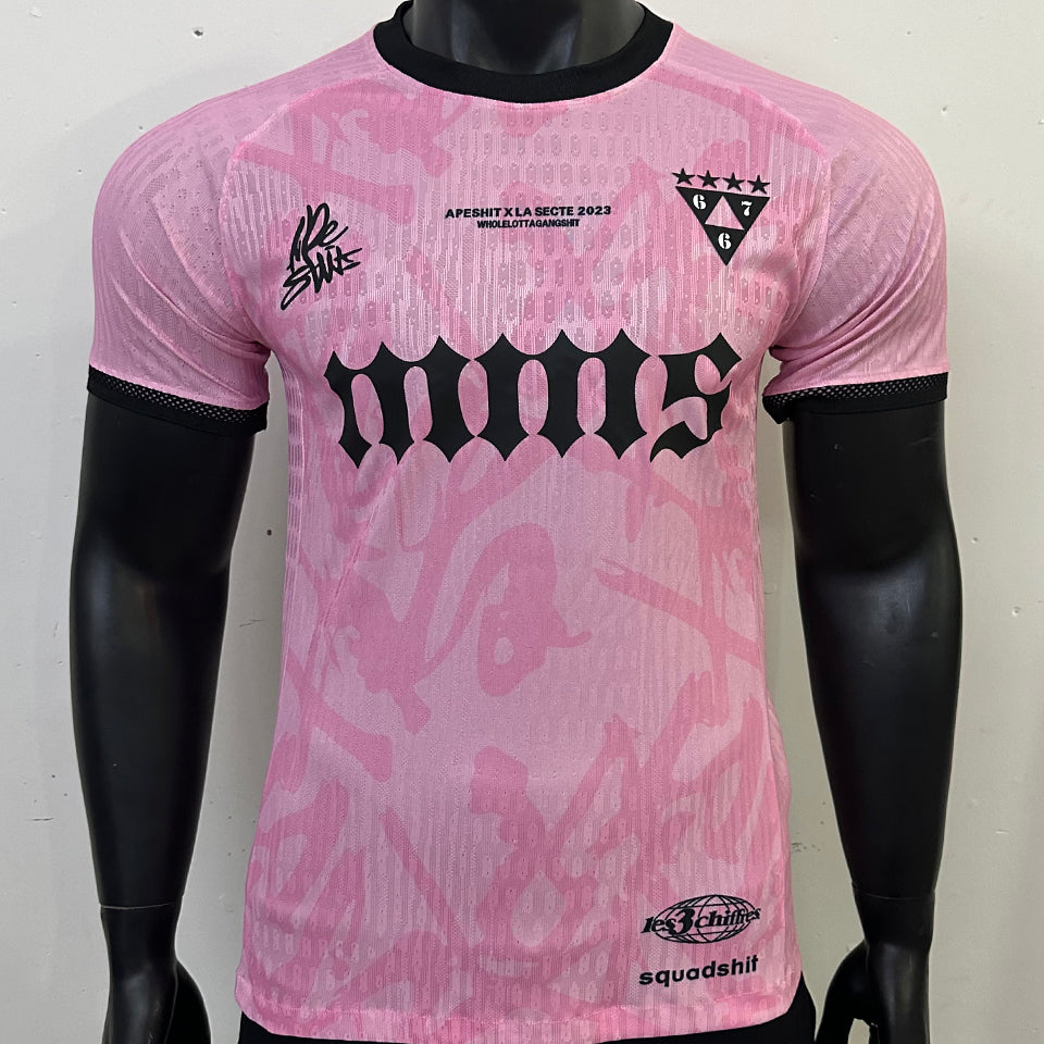 jersey 2025/26 apeshit pink especial manga corta versión jugador