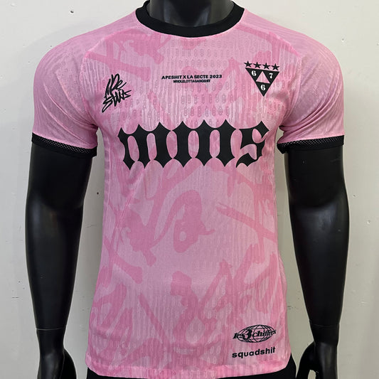 Jersey 2025/26 APESHIT Pink Especial Manga corta Versión Jugador