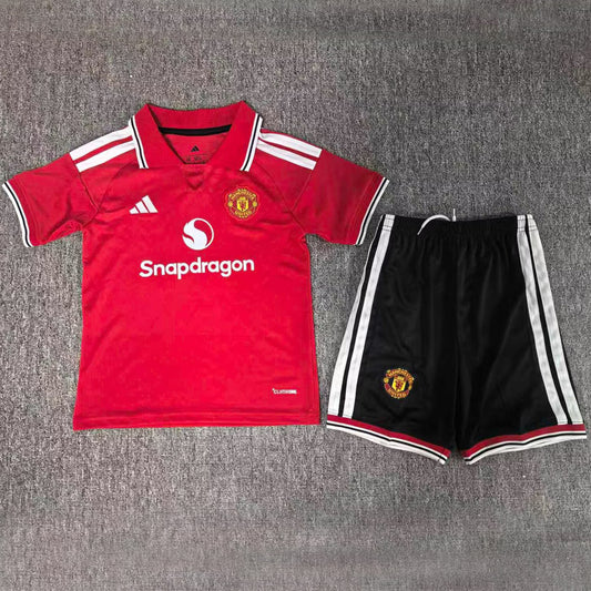 Jersey 2026/27 Manchester United Local Manga corta Niño