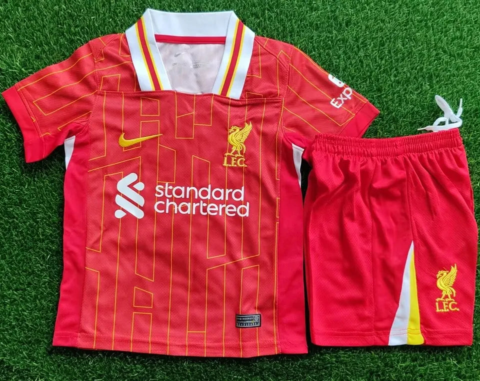 Jersey 2024/25 Liverpool Local Manga corta Niño