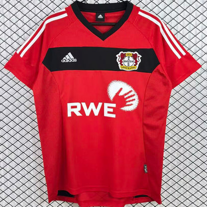 Jersey 2002/2004 Leverkusen Local Manga corta Versión Fan Retro