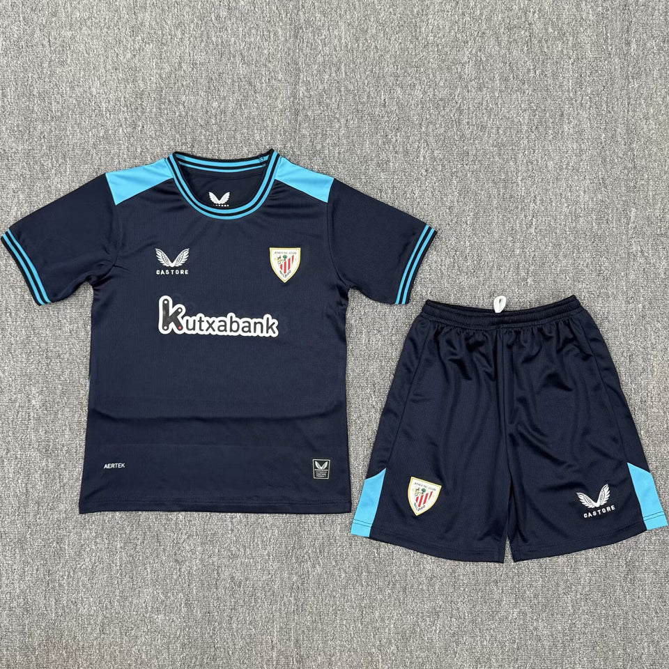 Jersey 2025/26 Bilbao AT Visitante Manga corta Niño