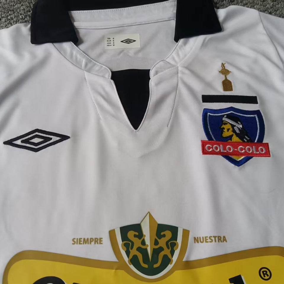 jersey 2013 colo-colo local manga corta versión fan retro