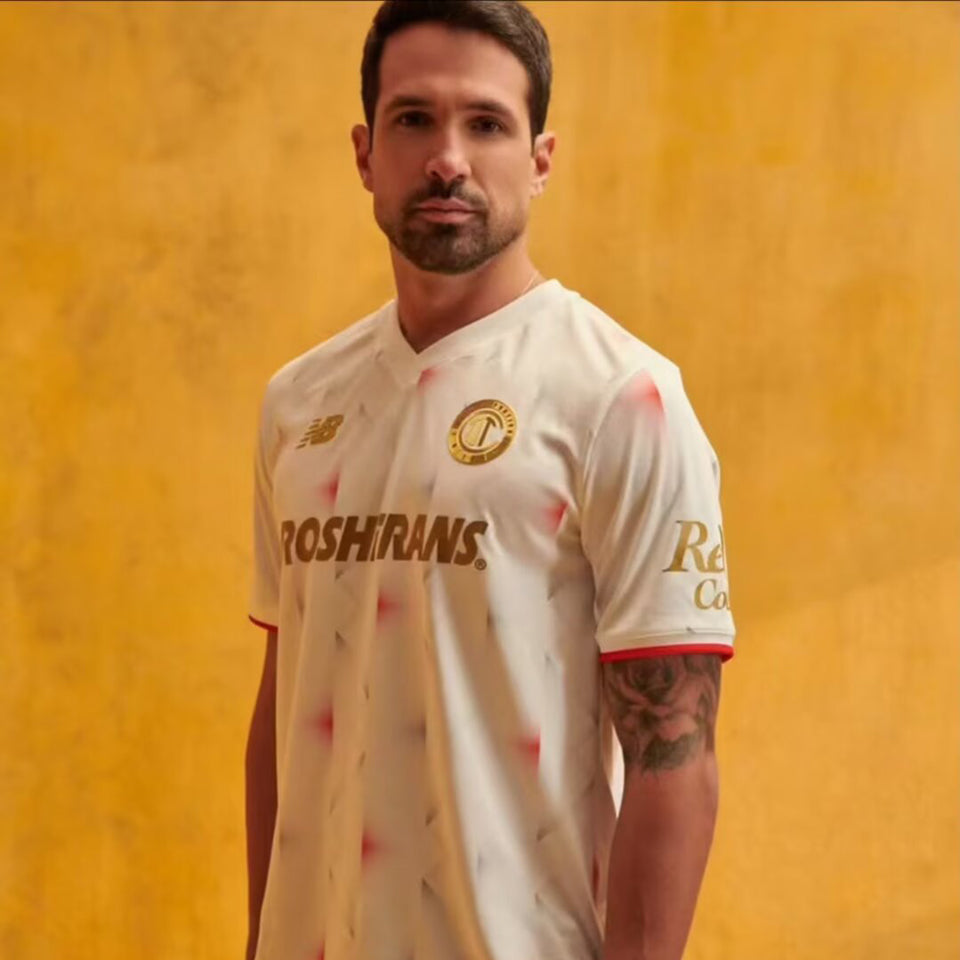 jersey 2025/26 deportivo toluca visitante manga corta versión jugador